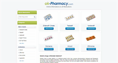 Desktop Screenshot of ok-pharmacy.com